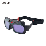Welding Goggles Manufacturer - Comfortable Eye Protection Eyeglasses Solar Power Automatic Black Glasses Safety Auto Darkening Laser for Welder