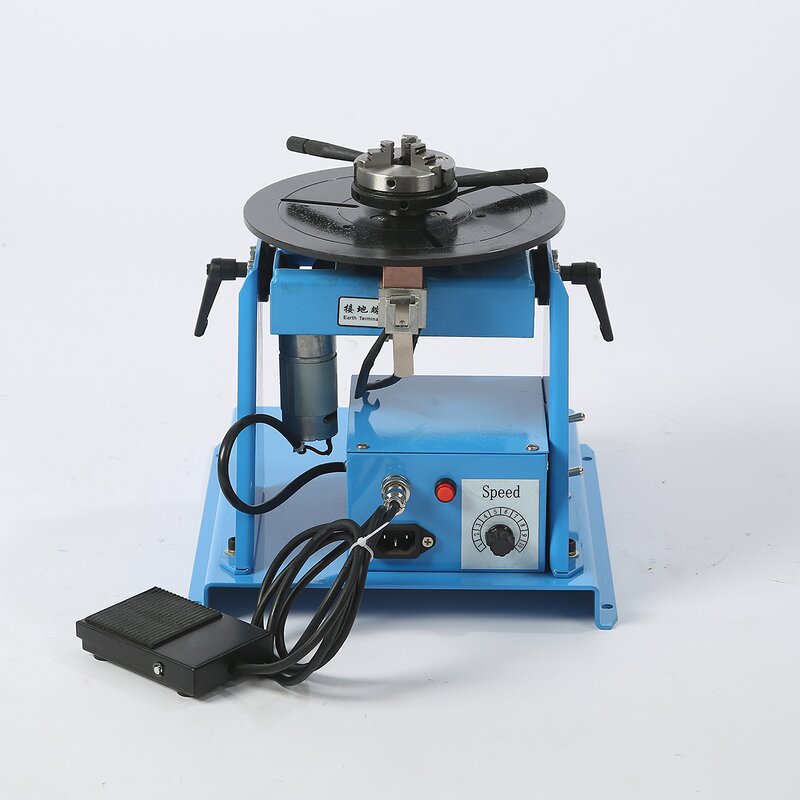 Welding Positioner Manufacturer - JINSLU HD-10 Small Automatic Turntable Table Motor Rotary Chuck High Definition Rotating Welder Rotator