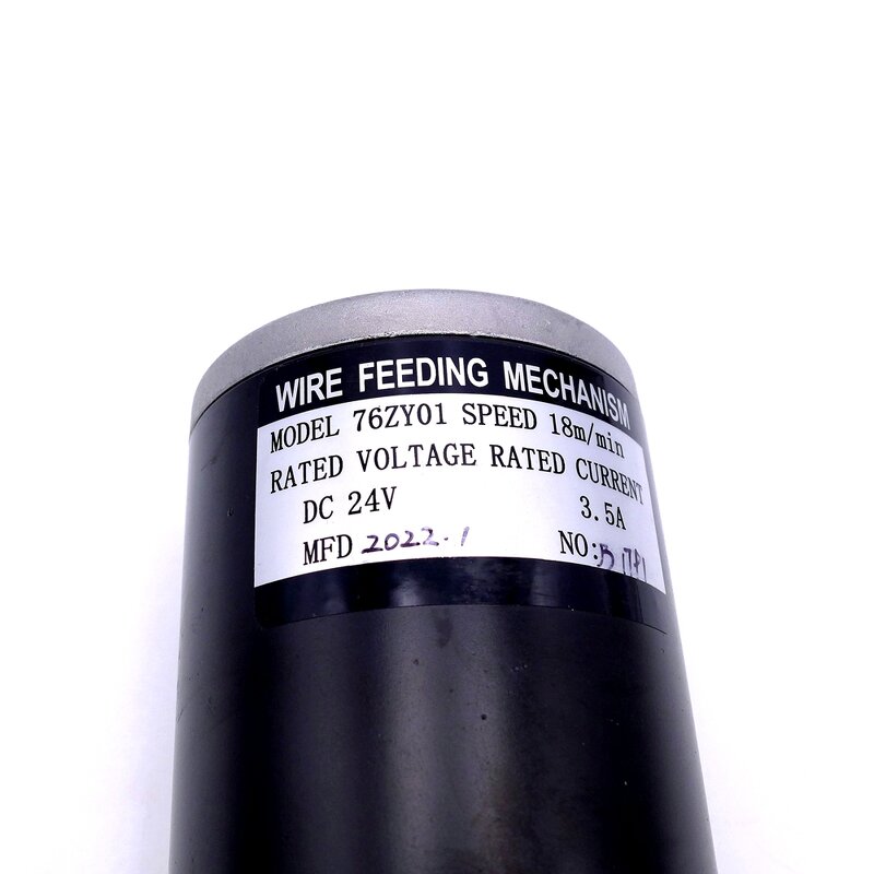 Wire Feeder Engine Motor Manufacturer - 76ZY01 DC24 for MIG Welding Machine Steel Material Without Bracket Assembly