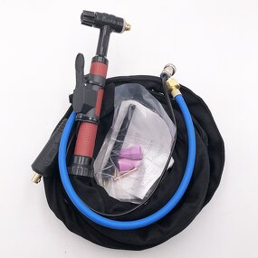 TIG Welding Torch Manufacturer - JINSLU QQ-150 Air Cooled 4 Meters Long with DKJ10-25 Connector Separate Type