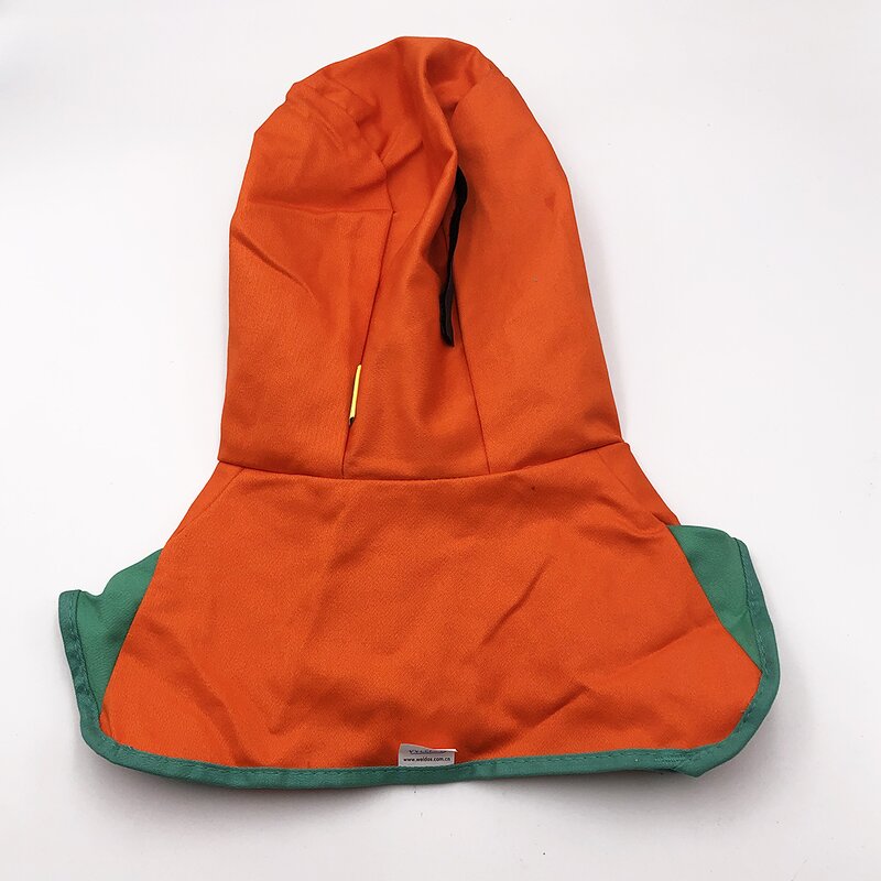 Welder Protective Cover Manufacturer - Welding Hat Hood Welder Head Cover Neck Welder Hat Orange