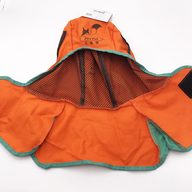 Welder Protective Cover Manufacturer - Welding Hat Hood Welder Head Cover Neck Welder Hat Orange