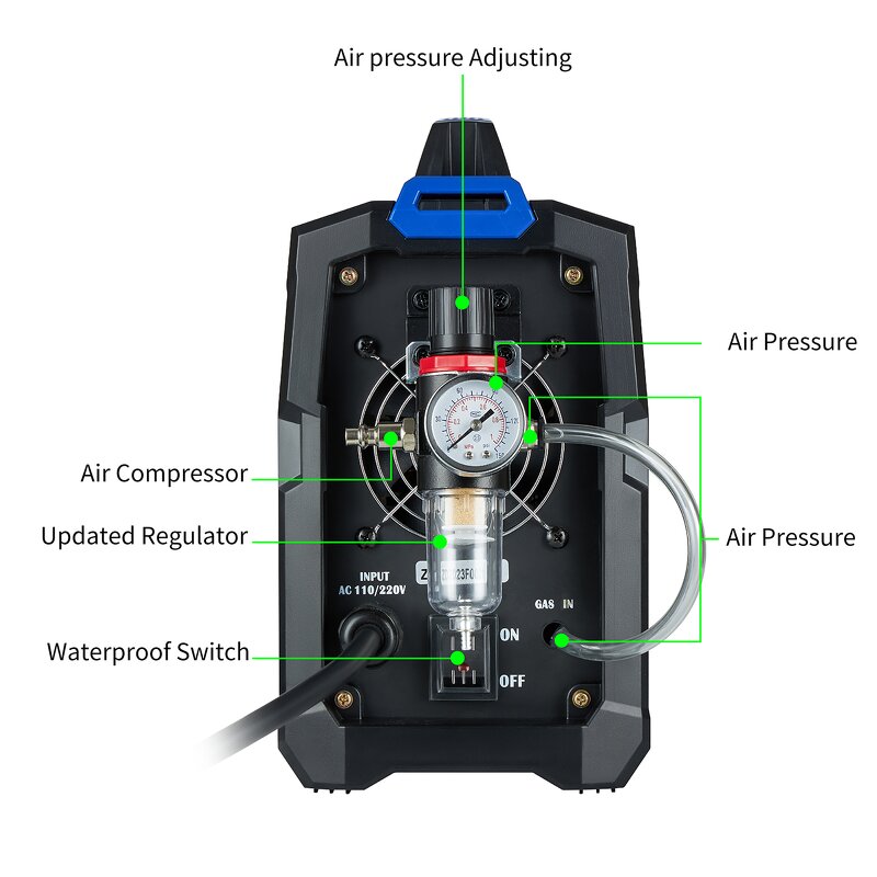 Plasma Cutting Machine Manufacturer - JINSLU Non Touch 50 AMP Cutter CUT50L IGBT High Frequency Inverter Pilot Arc with AG60 Torch