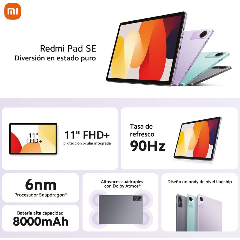 Tablet Manufacturer - Wholesale Global Xiaomi Redmi Pad SE 6G+128G