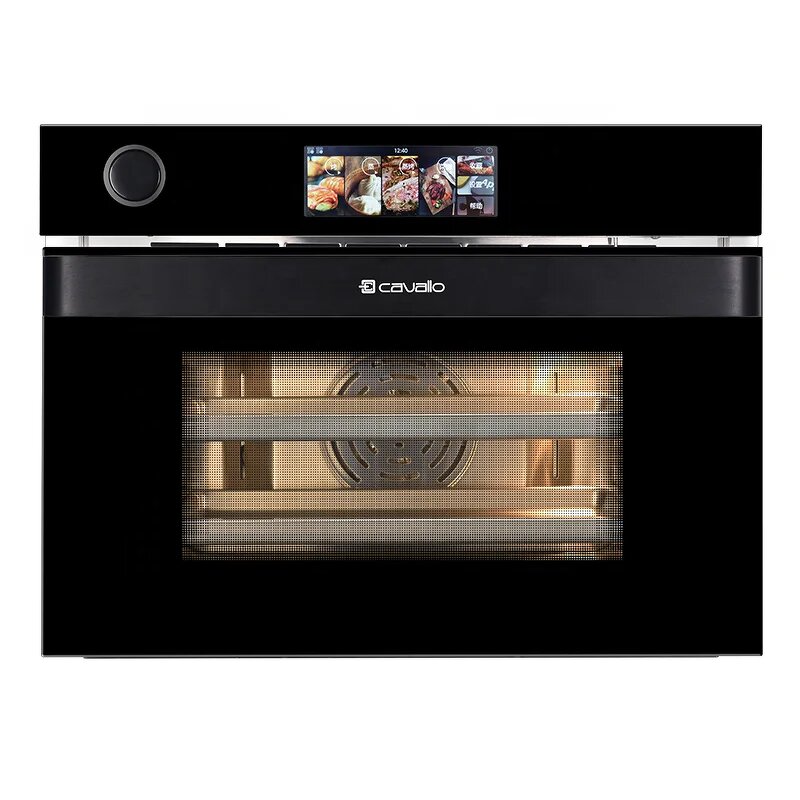 Electric Oven Manufacturer - Cavallo Combi Kitchen Steam 45L Color Screen WiFi