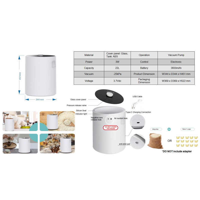 Airless Pods Manufacturer - Cavallo 22L