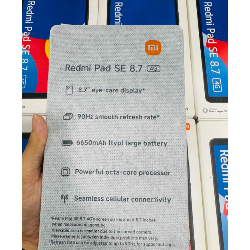 Smart Tablet PC Manufacturer - Redmi Pad SE 8.7 4G Global Version Memory WiFi for Xiaomi Ai Agent