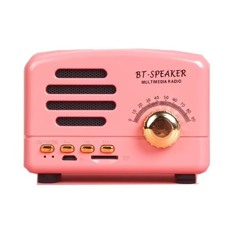Portable Speaker Manufacturer - Vintage Mini Retro with AM FM Radio Multi-Color Multi-functional