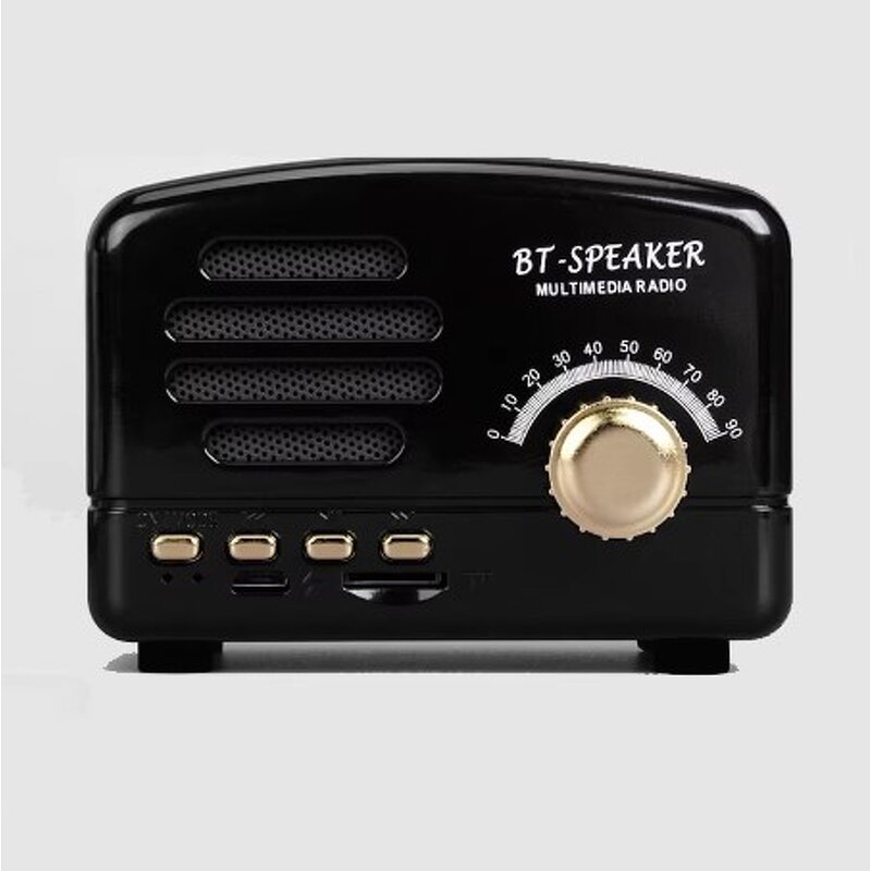 Portable Speaker Manufacturer - Vintage Mini Retro with AM FM Radio Multi-Color Multi-functional