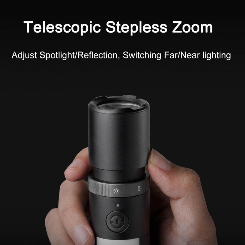 Camping Lantern Manufacturer - Original Xiaomi Multi-Function Emergency Light & Waterproof Flashlight With Window Breaker 1-Year