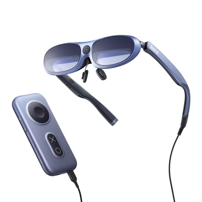 AR Smart Glasses Manufacturer - Rokid Max Pro Enterprise 3D Support 6DoF Gesture Recognition Spatial Computing SDK Studio Development