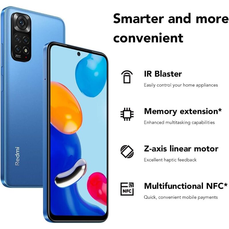 Smartphone Manufacturer - New Original Xiaomi Redmi Note 11 4G Unlocked