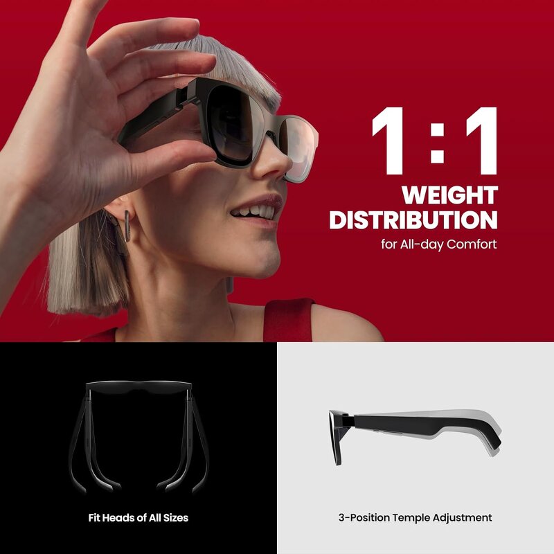 Smart AR Glasses Manufacturer - Xreal Air 2 Pro HD 130 Inch Gigantisch Scherm XREAL Nreal Air2 Pro