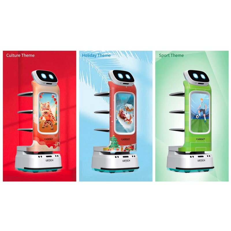 Food Delivery Robot Manufacturer - 2024 Factory New Arrival Wholesale Restaurant Hotel Robotic Waiter Intelligent Self Service