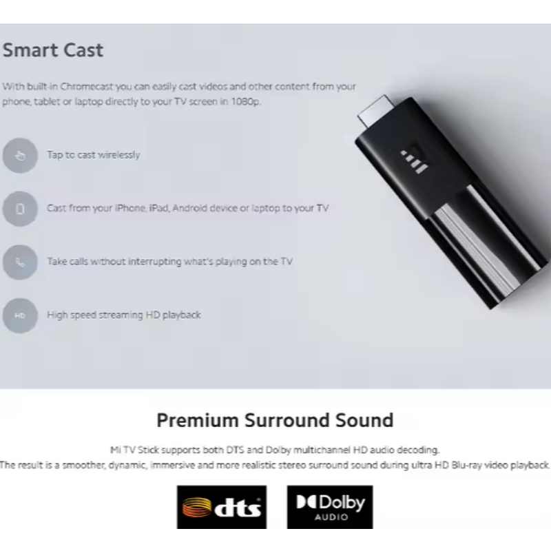 Smart TV Stick Manufacturer - Original for Xiaomi 4K EU Version YouTube for Amazon Home Theater Android OS Assistant Amologic S905