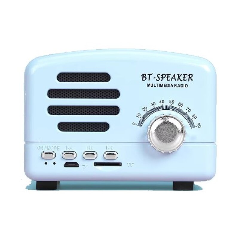 Portable Speaker Manufacturer - Vintage Mini Retro with AM FM Radio Multi-Color Multi-functional