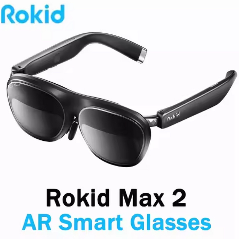 AR Glasses Manufacturer - Rokid Max 2 & Station 2 Hardware 120Hz Refresh Rate 3D 4K Mobile Movie Augmented Reality