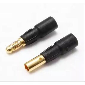SH3.5 Banana Plug - Manufacturer 20A High Current Gold Plated Male Female with Nylon Shell