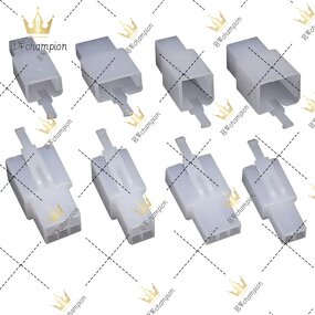 2.8mm Electric Motorcycle Connector - Manufacturer Female Shell 2P-9P Male Female Plug