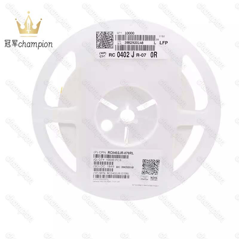 2010 SMD Resistor - Manufacturer 5% 1% 0.51R-0.62R Silk Screen R510-R620 3/4W