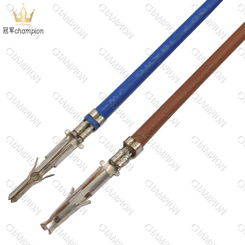 EL Electron Wire - Manufacturer Single Head Pressure Terminal 18AWG Male Female Docking