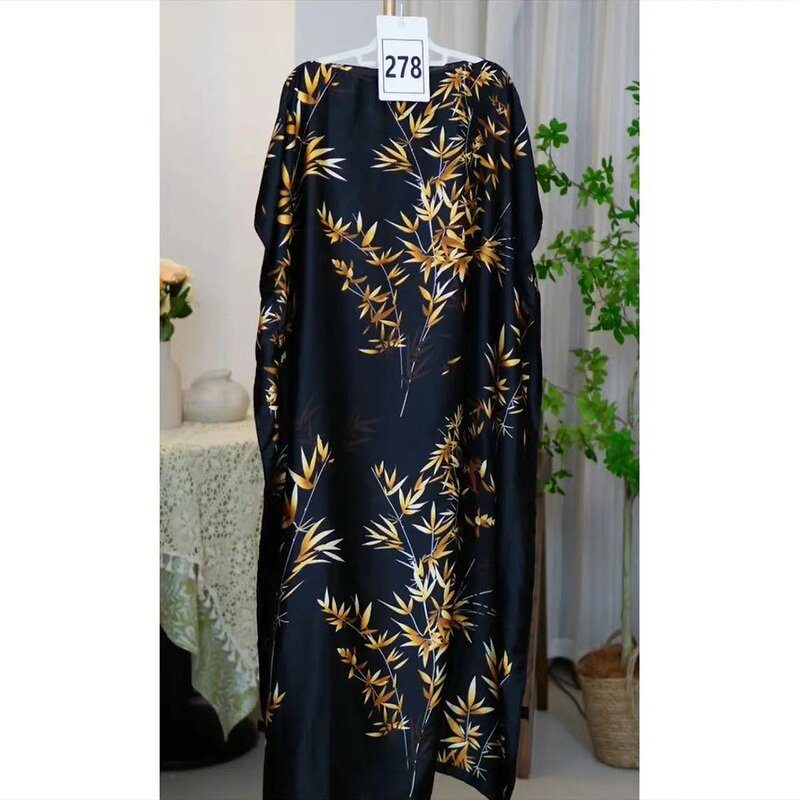 African Fashion Dress Manufacturer - Printed Floral Turkey Kaftan Islamic Clothing Abaya Women Muslim Female Gown