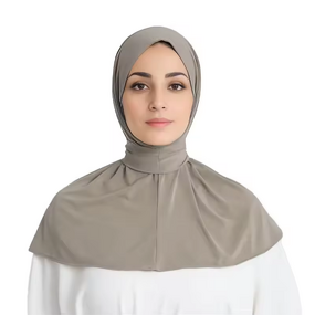 Jersey Hijab Manufacturer - Premium with Rope Women Luxury Fashion Turnkey Headscarf Khimar