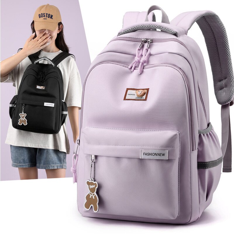 Backpack Manufacturer - New Female Fashion Men High Capacity Waterproof College Trendy Women Laptop School