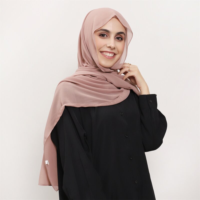 Muslim Hijab Scarf Manufacturer - Fashion Sporty 2-in-1 Hat with Chiffon Shawl Bandana Sun Headscarf Underscarf