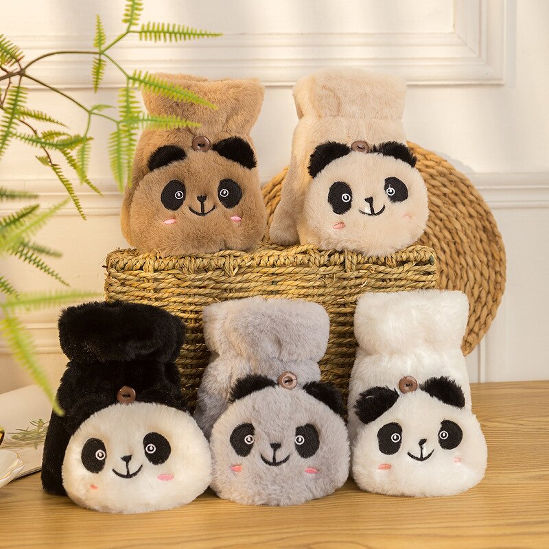 Cat Paw Fingerless Gloves Manufacturer - Cute Fluffy Claw Warm Soft Plush Half Finger for Women Winter Christmas