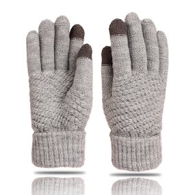 Stretch Knit Gloves Manufacturer - Female Mittens Winter Warm Accessories Magic Touch Screen Sensory for Women