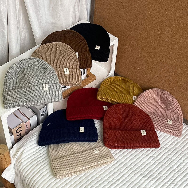 Skull Cap Manufacturer - Manufacturers Wholesale Custom Unisex Recycled Acrylic Knit Melon Docker Trade