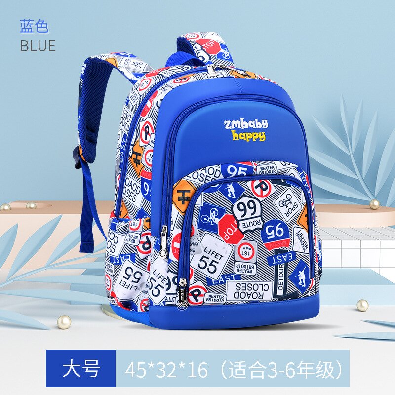 Schoolbag Manufacturer - High Quality Waterproof Cute Cartoon for Primary Students Boys Girls 1-6 Grade