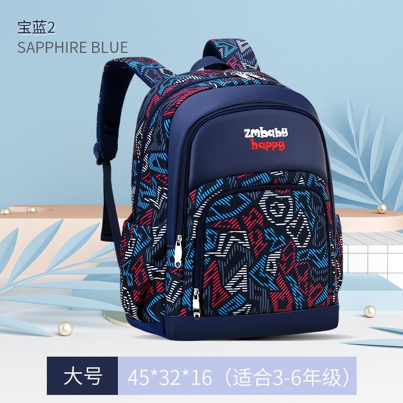 Schoolbag Manufacturer - High Quality Waterproof Cute Cartoon for Primary Students Boys Girls 1-6 Grade
