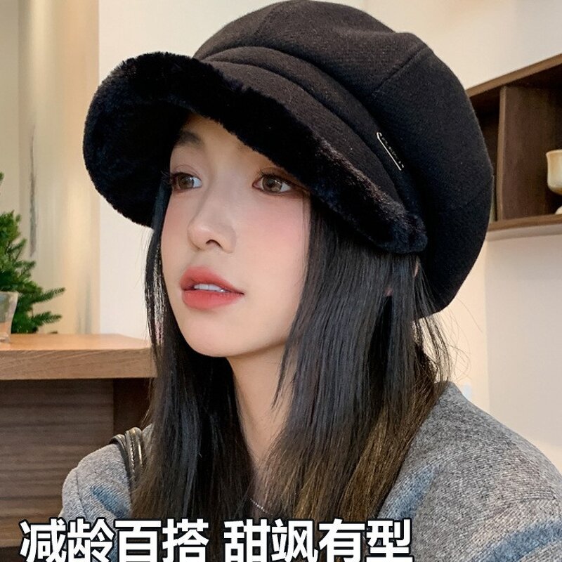 Beret Hat Manufacturer - Women Classic French Style Winter Warm Breathable Casual for Outing Travel