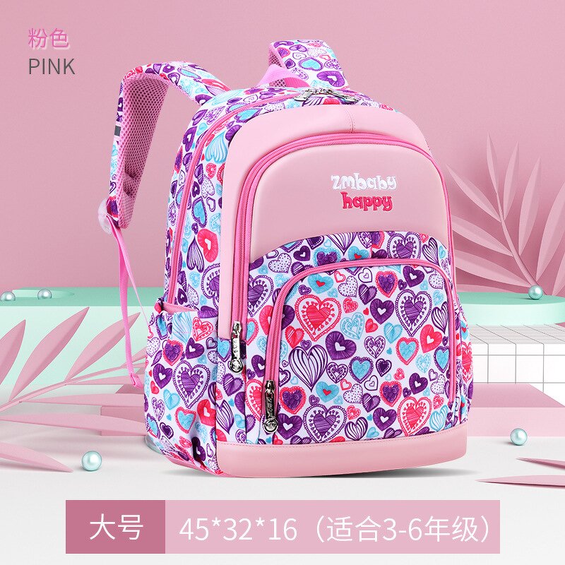 Schoolbag Manufacturer - High Quality Waterproof Cute Cartoon for Primary Students Boys Girls 1-6 Grade