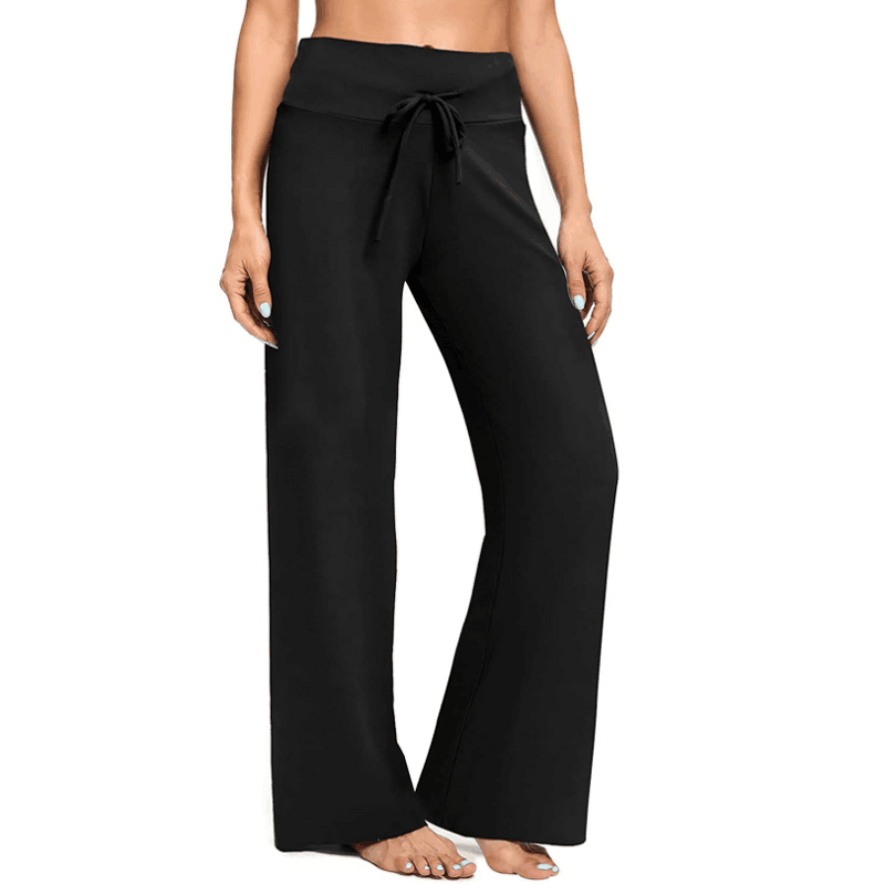 Pajama Pants Manufacturer - Sleepwear for Women Soft Black Plaid Comfy Casual Lounge Yoga
