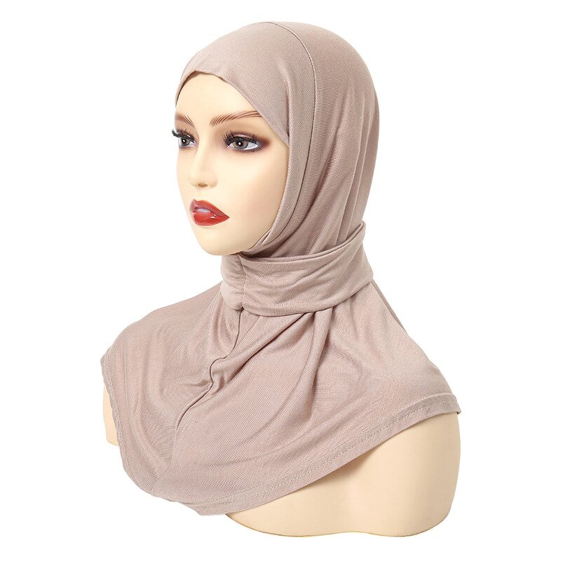 Jersey Hijab Manufacturer - Premium with Rope Women Luxury Fashion Turnkey Headscarf Khimar