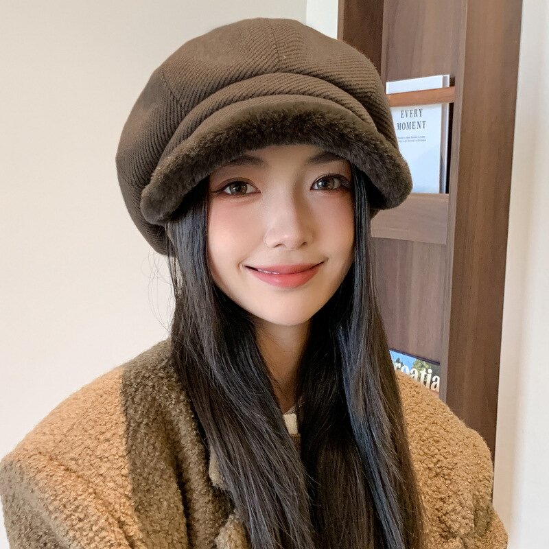 Beret Hat Manufacturer - Women Classic French Style Winter Warm Breathable Casual for Outing Travel