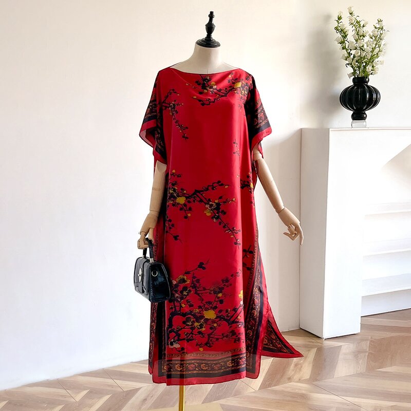 Caftan Dress Manufacturer - Wholesale 2025 Hot Sale for Women 120cm Length Brand Printed Long Muslim Abaya