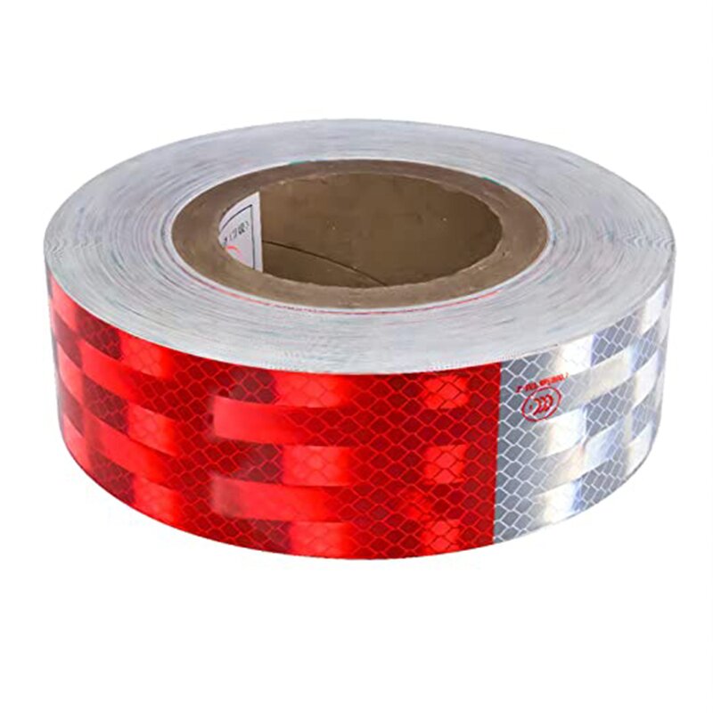 Safety Tape Manufacturer - Customized Waterproof Reflective Fabric for Car Truck Trailer