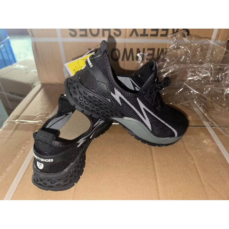 Safety Shoes Manufacturer - Men's Summer Casual Low Ankle Anti-Puncture Lightweight Steel Toe