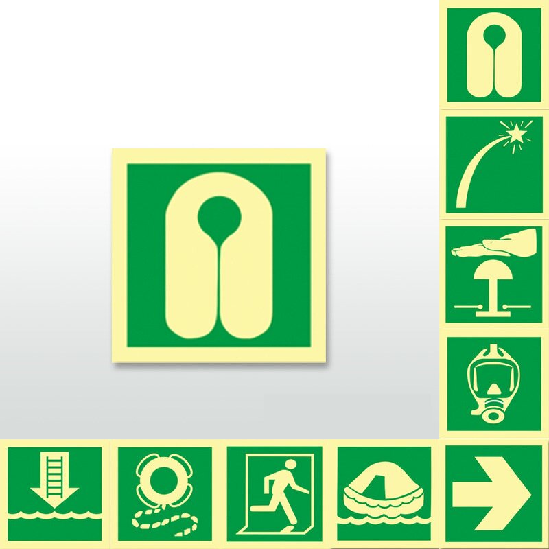Ship Label Manufacturer - IMO Compliant Fluorescent Luminous Self-Luminous Flame Retardant