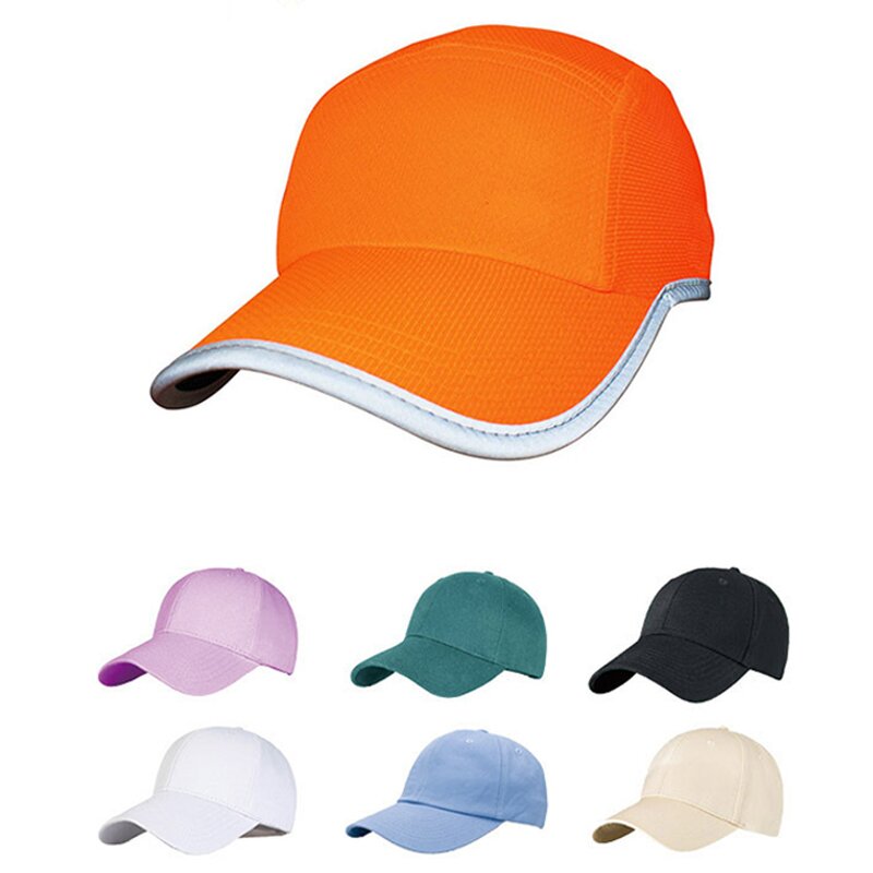 Safety Cap Manufacturer - 100% Polyester Hi Vis Reflective with Neck Cover for Outdoor