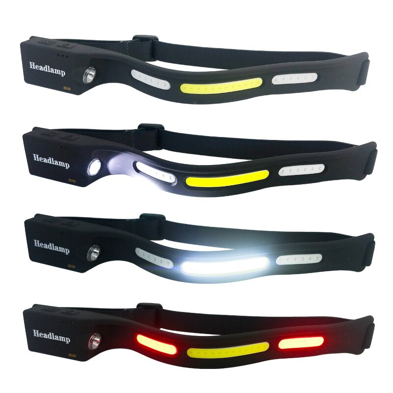 Headlamp Manufacturer - Rechargeable USB LED Waterproof Sensor for Camping Outdoor