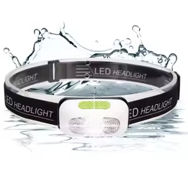 Headlamp Manufacturer - Lightweight Mini LED for Hard Hats Waterproof USB Rechargeable