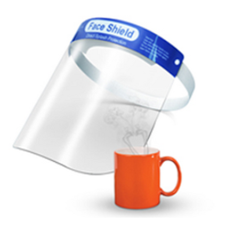 Face Shield Manufacturer - Safety Pet Plastic Full Foam Transparent Clear Faceshield