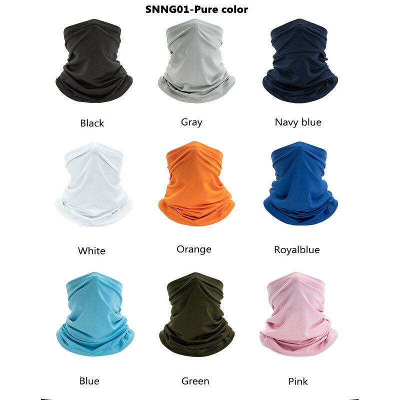 Face Bandana Manufacturer - Custom Logo Sunscreen Breathable Head Warp Neck Gaiter