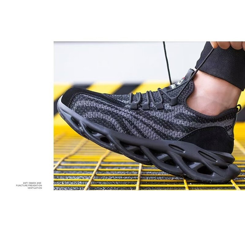 Work Trainers Manufacturer - Men's Casual Industrial Steel Toe Non-slip PU Insole