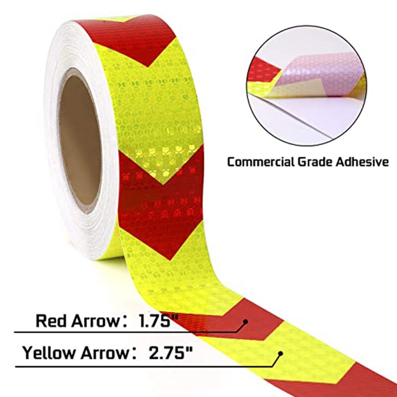 Reflective Tape Manufacturer - Night Visibility Waterproof Adhesive for Trailer Cars